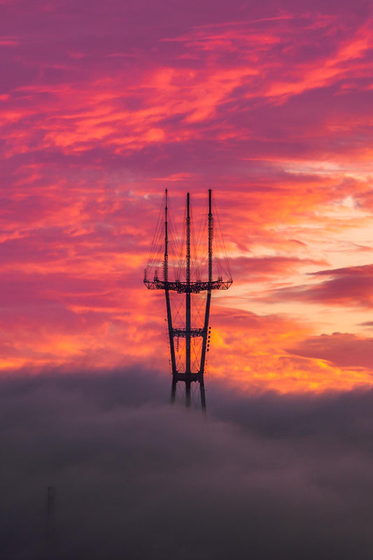 Sutro Tower Sunset 🌅